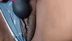 your hot stepsis masturbates after long day