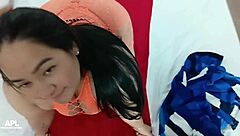 fat stepmilf sucks my huge cock on cam part two wild ride