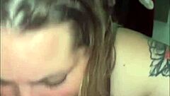 SUPER SLUT THROATS DICK CRAVES CUM