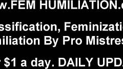 You Look Hotter as Humiliated Sissy Girl Slave