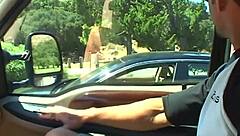 April blossom impaled on boyfriends massive cock