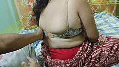 sexy desi housewife moans during intense hotel body massage