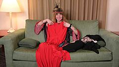 Hazel Ash Unboxes Outfits in Sexy Casting Reveal