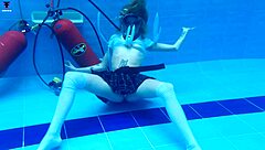 Want Ashlee Rose's sexy big ass underwater pool tease?