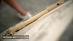 Poppy Pleasure's wild holiday romp with professor's tongue and cock