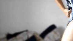 Stepsis rides cock homemade big ass cowgirl pounding