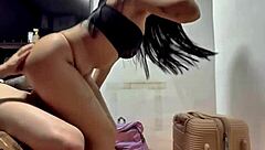 mi novio returns and i welcome him riding hard