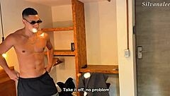 Silvana Lee Tempts Fitness Guy with Curves in Pool