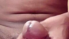 sensual massage erupts in massive cumshot explosion