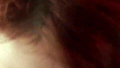 Karla Rose gives wet sloppy deepthroat POV blowjob with condom