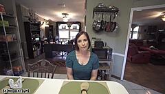 Jane Cane Milf Pussy Stuffed with Shiny Cock Creampie!