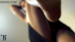 Brazilian amateur brunette uses small tits partner as ashtray