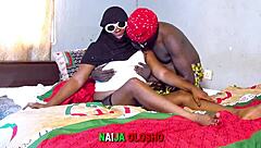 naija olosho lazy housewife nextdoor bends for homemade doggystyle pounding