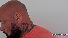 german tourist picks up pink hair latina penny for raw balcony fuck