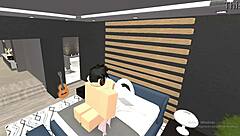 experienced tits bounce in missionary roblox condo fun