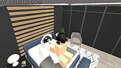 experienced tits bounce in missionary roblox condo fun