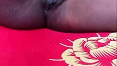 ebony fingers huge clit pussy squirting homemade orgasm