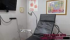 Tyler Lynn's Intense Stething Exam in Latex and Sneakers