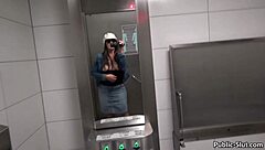 hot babe films flashing bent over public doggystyle pov