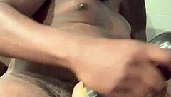 Pocket Pussy Grips Monster Cock In Intense Hardcore Session