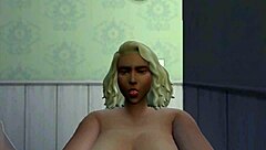 romantic shower fantasy turns into steamy anal leather passion