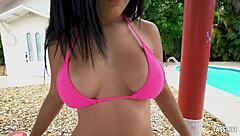 Alina Belle's Sexy Ass Teases Massive Cock Ride