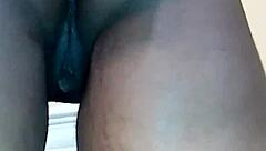 Skinny Ebony Babe Sheisnovember Fingers Tight Wet Pussy