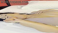 after a long day i rushed home and fingered myself to relax