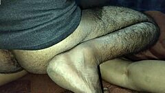 Steamy balloon foreplay swells with tit teasing passion