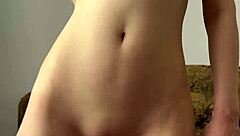 petite horny teen fingers shaved pussy for you