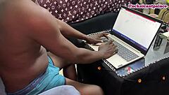 BBW Ebony Girlfriend Demands Big Dick Satisfaction Before Work