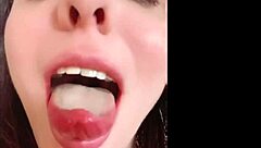 Jerk Off And Cum Deep In My Hungry Mouth Now