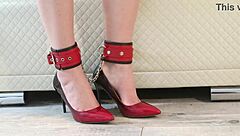 bondage legs dip feet classic heels play