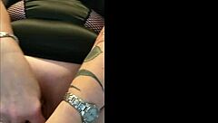 bold milf's sloppy pierced pussy farts during intense creampie fuck