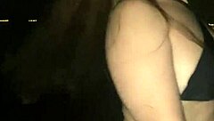 Micro Panties Hug Sexy Beach Babe's Curves