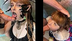 Cosplay Olivia Jarden Deepthroats Photographer's Juicy Cock