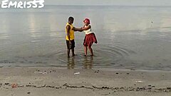 having fun on the beach with asian pornstar backstage vibes 😎🏖️