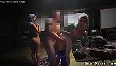 petite teen blowjob under desk then tight anal first time