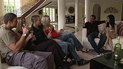 fucking this big tits brunette milf's shaved pussy feels incredible