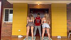 Yoga lust overwhelms colombian couple intensely