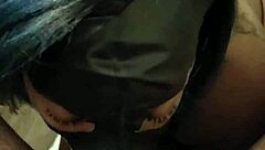 Masked Lalola Klitz masters monster cock sucking skills