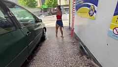 hey safada brazilian flashing europe adventure