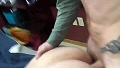 Massive BBW Milf Devours Fat Uncut Cock for Gushing Cumshot