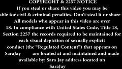 Kiara Edwards and Sara Jay Finger Twats in Hot Tub!