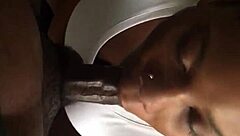 sucking this massive bbc has me dripping wet already