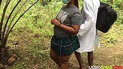 the local doctor drags me to the bush for wild anita africa pussy pounding