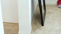 Latina teen blows mature cock taboo style