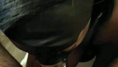 Masked Lalola Klitz masters monster cock sucking skills