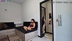 Mom and daughter's chat gets interrupted when stepdad demands another hardcore fuck session