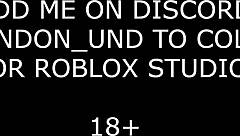 blonde slut deepthroats cock in roblox condo passionately